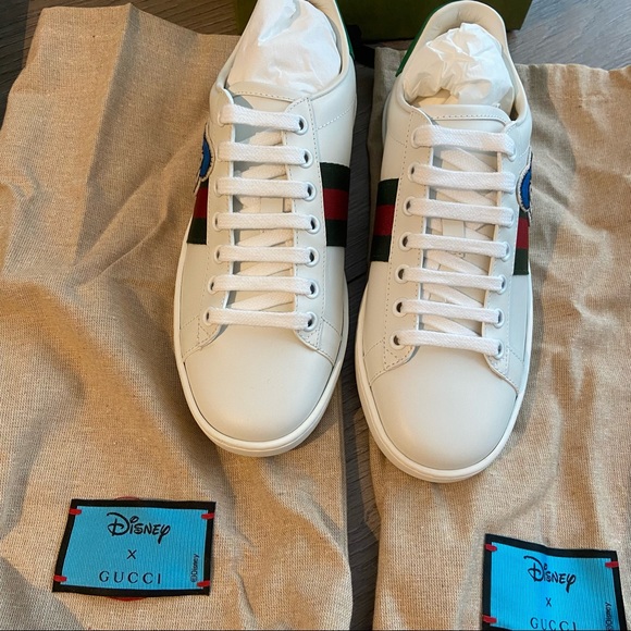 Gucci x Disney Ace Donald Duck Low Top Sneakers size 36 - Picture 4 of 5
